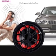KADINA Car Speakers, 4 Ohms Non-deforming Coaxial Subwoofer, 5in/6in/8in/10in Durable Woofer Portabl