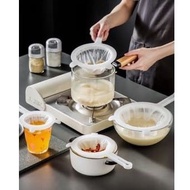 Viralkan85 CLOTH STRAINER 200 mesh coffee tea strainer coffee strainer food strainer drink strainer 