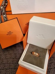 (6折/全新)Hermes鑽石戒指/結婚戒指
