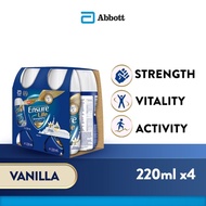 [220ml x 4/8 bottles] [Free Delivery] Abbott Ensure Life StrengthPro HMB Ready To Drink Liquid Bottles Strength Pro Vanilla / Coffee Flavour 220 ml per bottle (100% real)
