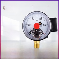 Thiết Bị Đo Áp Suất YXC100 Từ Tính Ngang Có Thể Điều Chỉnh 0-0.6mpa M20*1.5 Thương Hiệu ShangHai Min