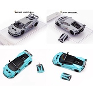 KING Model KM 1: 64 Lamborghini Huracan Huracan Hurricane LB Alloy Car Model