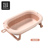 HUGO Bak Mandi Bayi Tempat Mandi Bayi Lipat Portable Foldable Baby Tub Premium Quality dengan Penguk