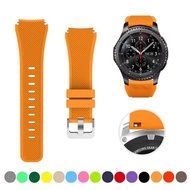 Smartwatch strap samsung silicone galaxy watch 46mm 3 45 Gear S3