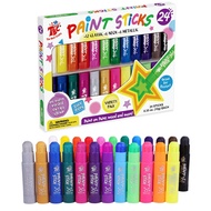 Crafts Tempera Paint Sticks Solid Paint washable paint kids art supplies art paint Sticks water pain