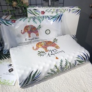 New Royal Thailand Elephant Latex Pillow Single Latex Pillow Pillow Core Gift WeChat Agent Direct Sales