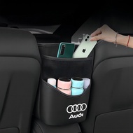 Audi A3 A4 A5 A6 A7 A8 L Q3 Q5 Q7 Q8 Car Storage Bag Seat Middle Mesh Bag Storage Box Storage Box St