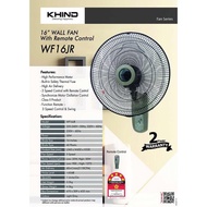 ﹉✧[NEW ARRIVAL] KHIND WALL FAN (WF1602SE)/XMA REMOTE FAN/ UMS 16”/EUROWIND FAN16” (KIPAS DINDING KHI