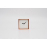 Minimalist mini wooden clock / Jam Kayu Estetik handmade (made in Malaysia) (small)