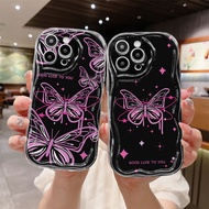 For Tecno Spark GO 2024 20 PRO Infinix Smart 8 9 Hot 50i Ins Butterfly Clear Soft Case CE062A