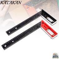 KATAKAN Right Angle Ruler, Multi-Angle Angle 45/90 Gauge Measuring Ruler,  Universal Combination L S