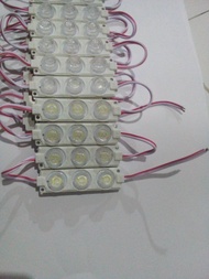 10 BIJI  Lampu Led 3 Mata Besar 12 volt 24 volt