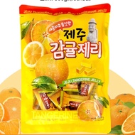 Jeju Tangerine Jelly 300g x2 Korean Jeju Island Specialty Snack Individually Wrapped Citrus Candy 60