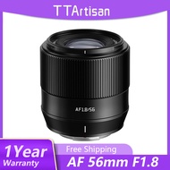 Ttartisan 56F1.8 AF 56Mm F1.8 Camera Lens For Sony E/Fujifilm Fuji X Mount Camera ZVE10 ZV-E10 A1 A9