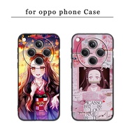 CU64 Demon Slayer Girl OPPO Find X3 Neo Pro F11 A9 2019 R9 F1 Plus Reno 5 6 Lite Pro Plus 2Z 2F 3 5K