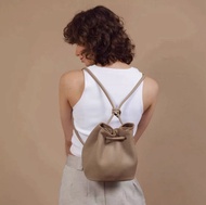 Rabeanco Leather Bucket Bag Taupe 真皮背包/單肩包