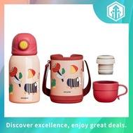 FJbottle Kids Tumbler Water Bottle 400ml With Straw & Bag | 316 Stainless Steel | BPA Free