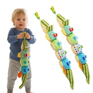 Soothing Crocodile Plush Toy Children's Sleep Aid Playmate Toy Anti-startle Early Education D4g8