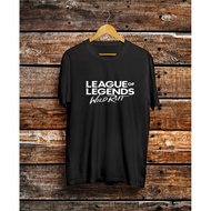 KAOS T-SHIRT LOL LEAGUE OF LEGEND WILD RIFT MOBILE GAME