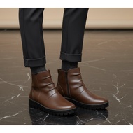 Sepatu Boots Wanita Kulit Sapi Asli Premium Elegan Nyaman Tahan Lama termurah