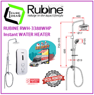 RUBINE RWH-3388WHP Instant WATER HEATER / FREE EXPRESS DELIVERY