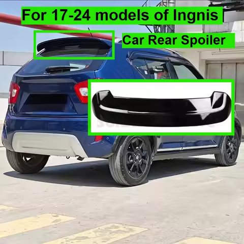 Original Car Paint Free Rear Wing Spoiler for Suzuki Ignis 2017–2024 Models Top Wing Decoration IGNI