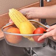 1pc Stainless Steel Triangle Sink Strainer Basket - 6.61 Lbs Large Capacity Polished, With Debris Fi