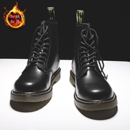 KY/16 Dr. Martens Boots Men's Boots Leather Shoes Men's Winter Snow Boots Fleece-lined High Top British Style Worker Boo