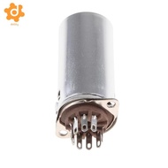 [utruiut0k] GZS9-F2-D-55 Bakelite Vacuum Tube Socket with 40mm for 12AX7 E88CC 6922