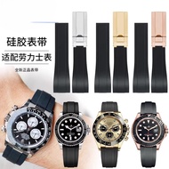 [Substitute Strap] Substitute Original Rolex Strap Silicone Yacht Famous Type Meteorite Daytona Shaw