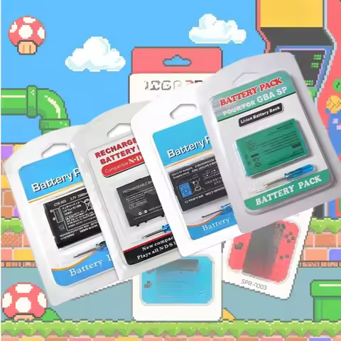 CTR-003 Host Battery NDSL SPR-003 3.7V Lithium Batteries for Nintendo NEW 3DSLL 3DSXL N3DS 2DS GBA S