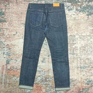 [BEST QUALITY] CELANA JEANS PLAC KURZ 051 UP RAW SELVEDGE - SLIM CROP ( 30 - 31 ) LIKE NEW