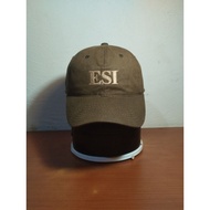 Simplecap ESI Leather Canvas Hat