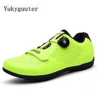 huas Sapatilha - Breathable comfortable men's women's cycling shoes, hook and loop MTB sports shoes Cycling Shoes