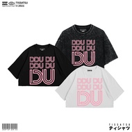 TISSATSU Crop Top BLACKPINK DDU DU DU Oversize Washed / Wash Crop Tee Slimfit BP-14