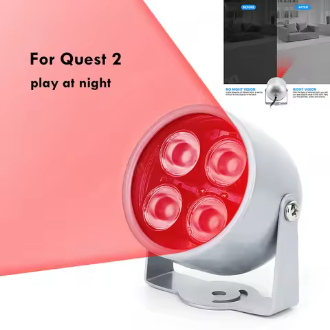 Upgraded VR Infrared Light IR Illuminator for Meta Quest 3S /3 PICO 4 Enhanced Night Tracking for Oc
