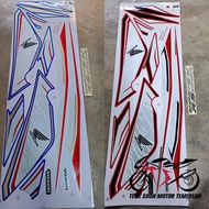 stiker sticker body stripe cover set (6) honda rs150v1 rs 150v1 rs150 v1 rs 150 v1 TBM