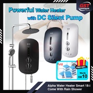 Alpha Water Heater with Pump Rain Shower Water Heater Rain Shower Water Heater DC Pump Shower Water Heater with Pump 热水器