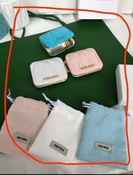 ⭐包順豐⭐ Miu Miu miumiu 雙面化妝鏡 專櫃贈品 小鏡子 正品