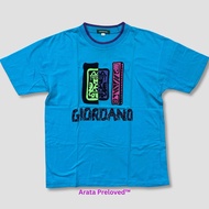 Giordano Blue T-Shirt Original