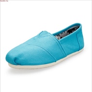 Toms Thomas Shoes Denim Shoes Pure Color Flat kasut Casual Couple loafer Toms Shoes p on Shoes