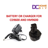 CD9600 HM9600 9.6V CORDLSS DRILL DRIVER BATTERY CHARGER PS120 419122-86 BATERI CAJ BLACK DECKER BD B