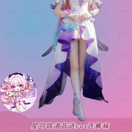 Honkai Star Rail Game Peripheral Cyrene cos Pantyhose Thin C-Shirt anime Game Printing Matching Stoc