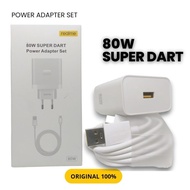100% Original Realme Max Charger 80W Fast Charging DART - Type C