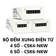 4-digit 6-digit electromagnetic pulse Counter CSK4-NKW CSK6-NKW AC220V - Counter