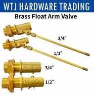 City 1/2” & 3/4" Brass Float Arm Valve/ Pelampung Tembaga/ L/D Brass float Valve Injap Terapung