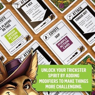 Coyote Party Card Game: A Fun-Filled Action Game of High Fives and Havoc