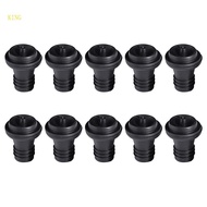 （High discounts）royalking.sg 10Pcs Vacuum Wine Saver Reusable Champagne Bottle Cap Stopper Silicone Sealed Wine Stopper