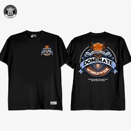 THE HOOP APPAREL DOMINATE WORLDWIDE GRAPHIC COTTON TSHIRT FOR MEN & WOMEN WITH FREE SOCKS & STICKER