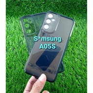 Grey Silicone Soft Case Bening Space Samsung A05S Clear Black Tpu Casing 2.1MM Thick